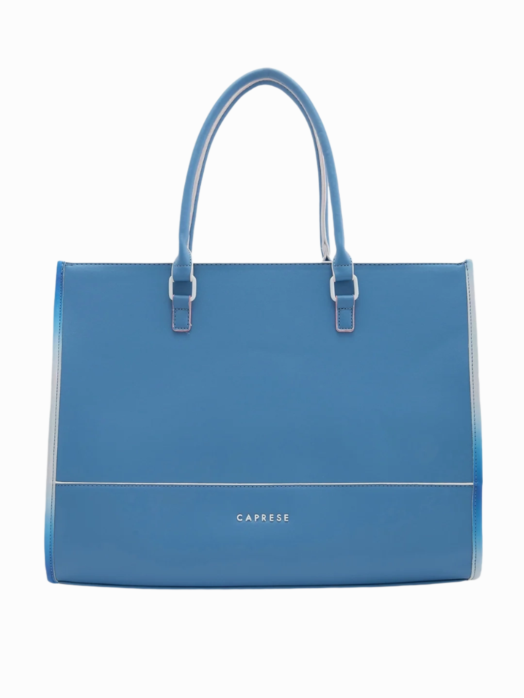 Caprese Vivian Large Blue Tote Bag