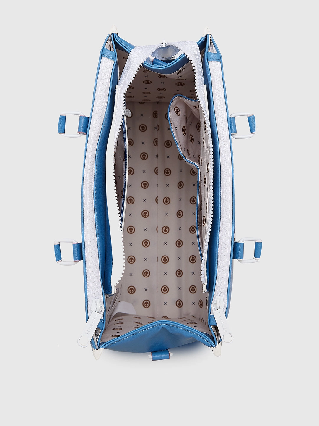 Caprese Vivian Medium Blue Tote Bag