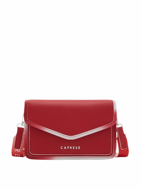 Caprese Vivian Medium Red Sling Bag