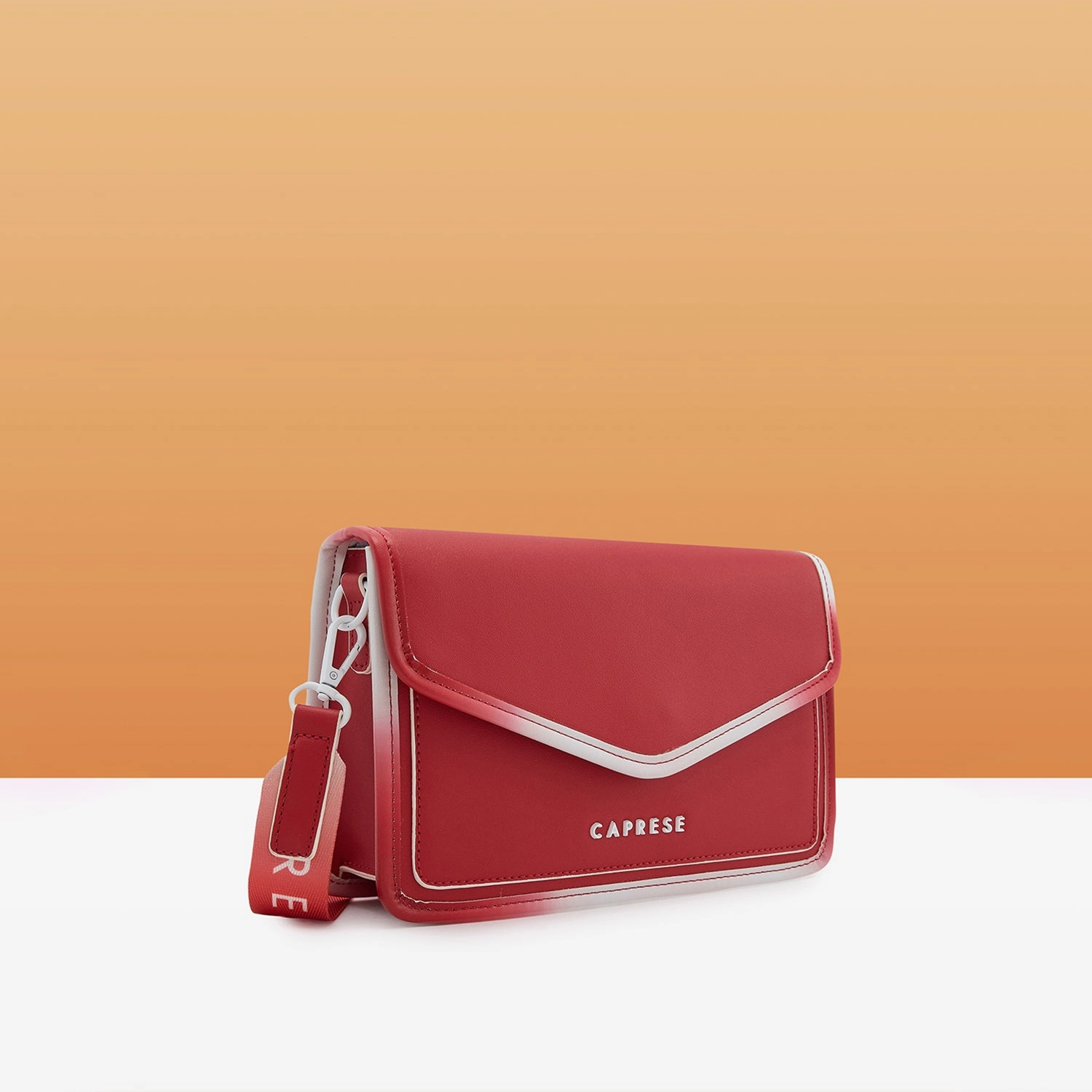 Caprese Vivian Medium Red Sling Bag