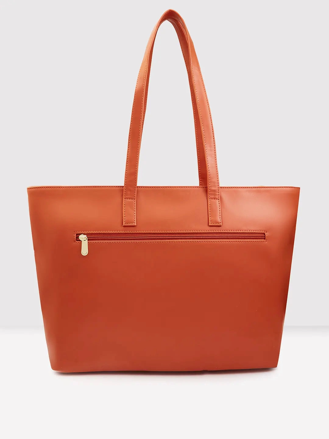 Caprese Zeta Large Tan Laptop Tote Bag