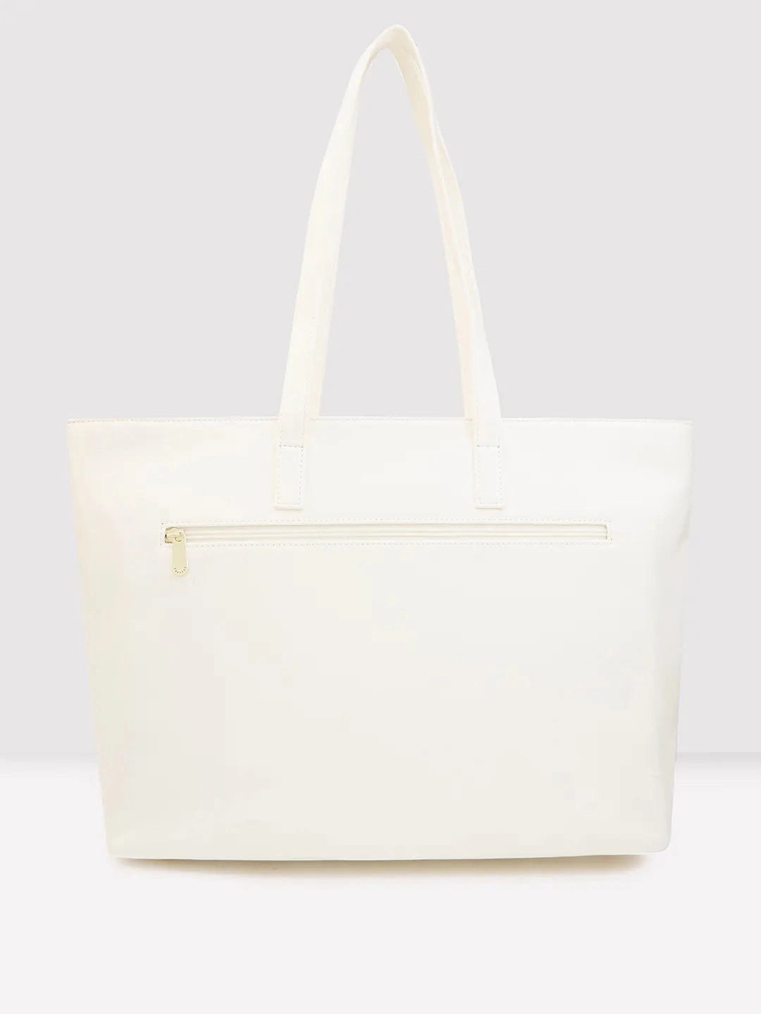 Caprese Zeta Large Vanilla Laptop Tote