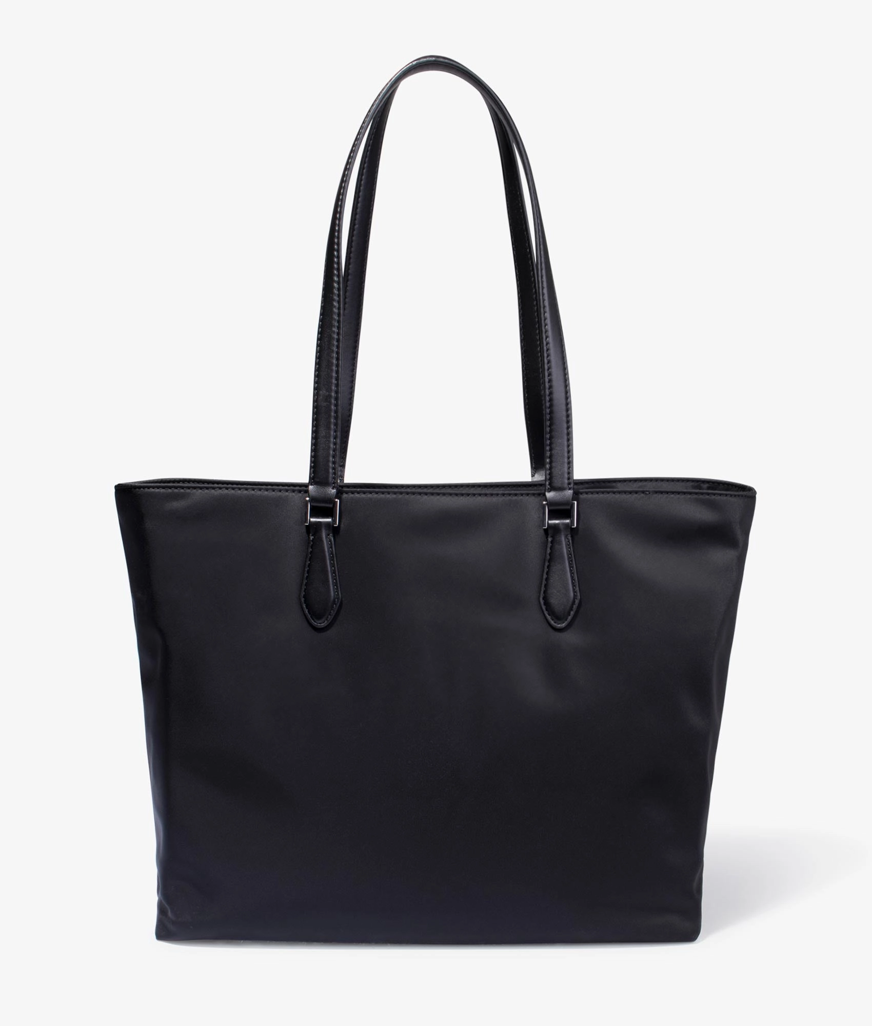 Cara large nylon tote in black