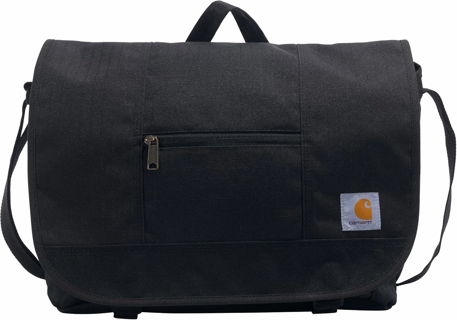 Carhartt Ripstop Messenger Bag, Durable Water-Resistant Messenger Work Bag