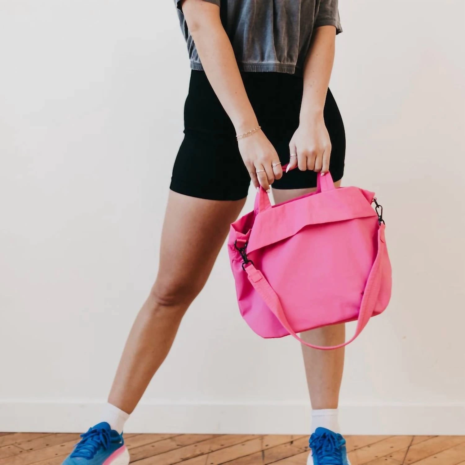 Carrie Catch All Shoulder Tote Bag In Pink