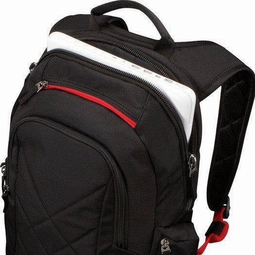 Case Logic Sporty Polyester 16" Backpack DLBP116 - Black