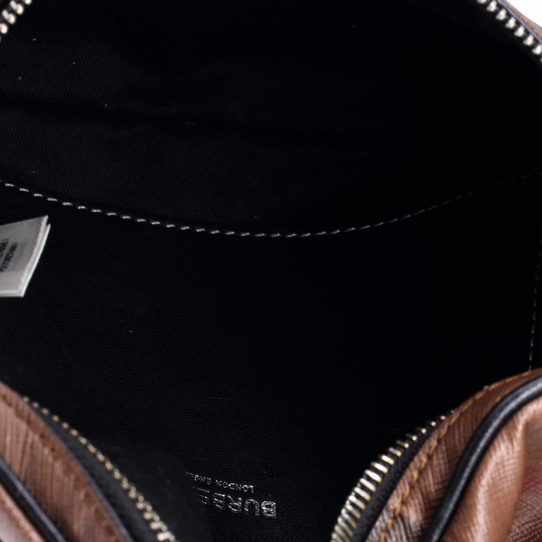 Cason Bum Bag Check E-Canvas Medium