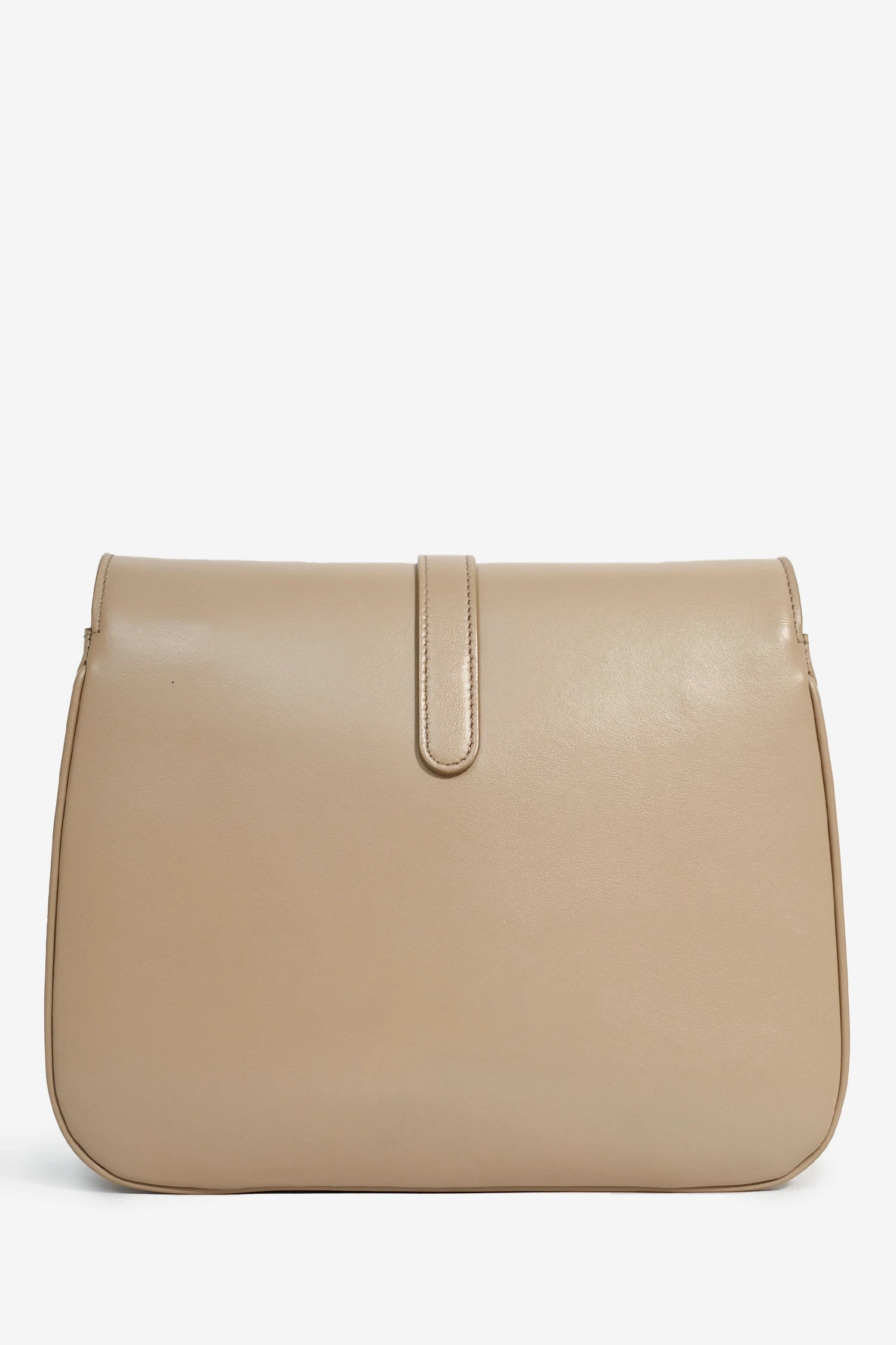 Celine 2022 Beige Leather Medium Tabou Crossbody Bag