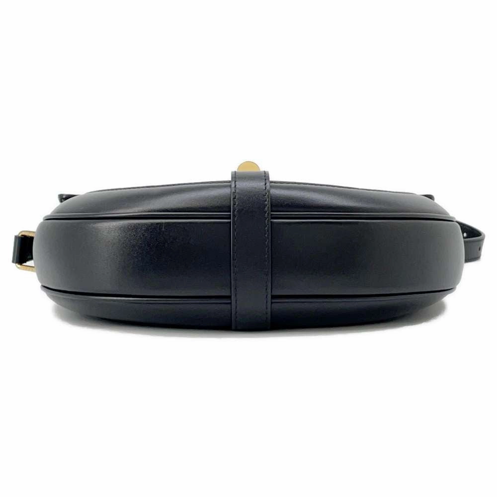 CELINE Busas 16 Shoulder Bag Black189193BEY Calf Leather Size Medium