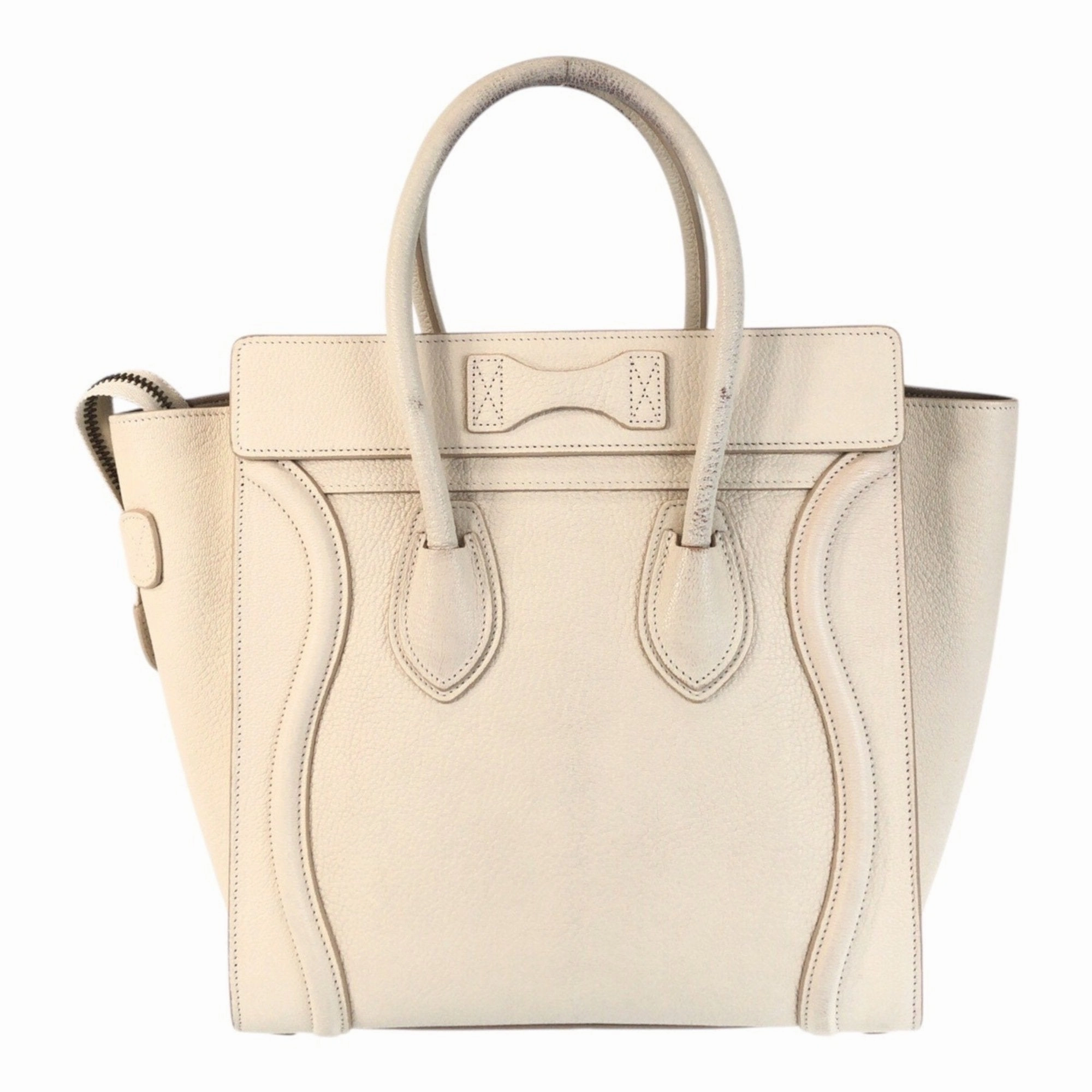 Celine Leather Handbag Tote Bag (Pre-Owned)