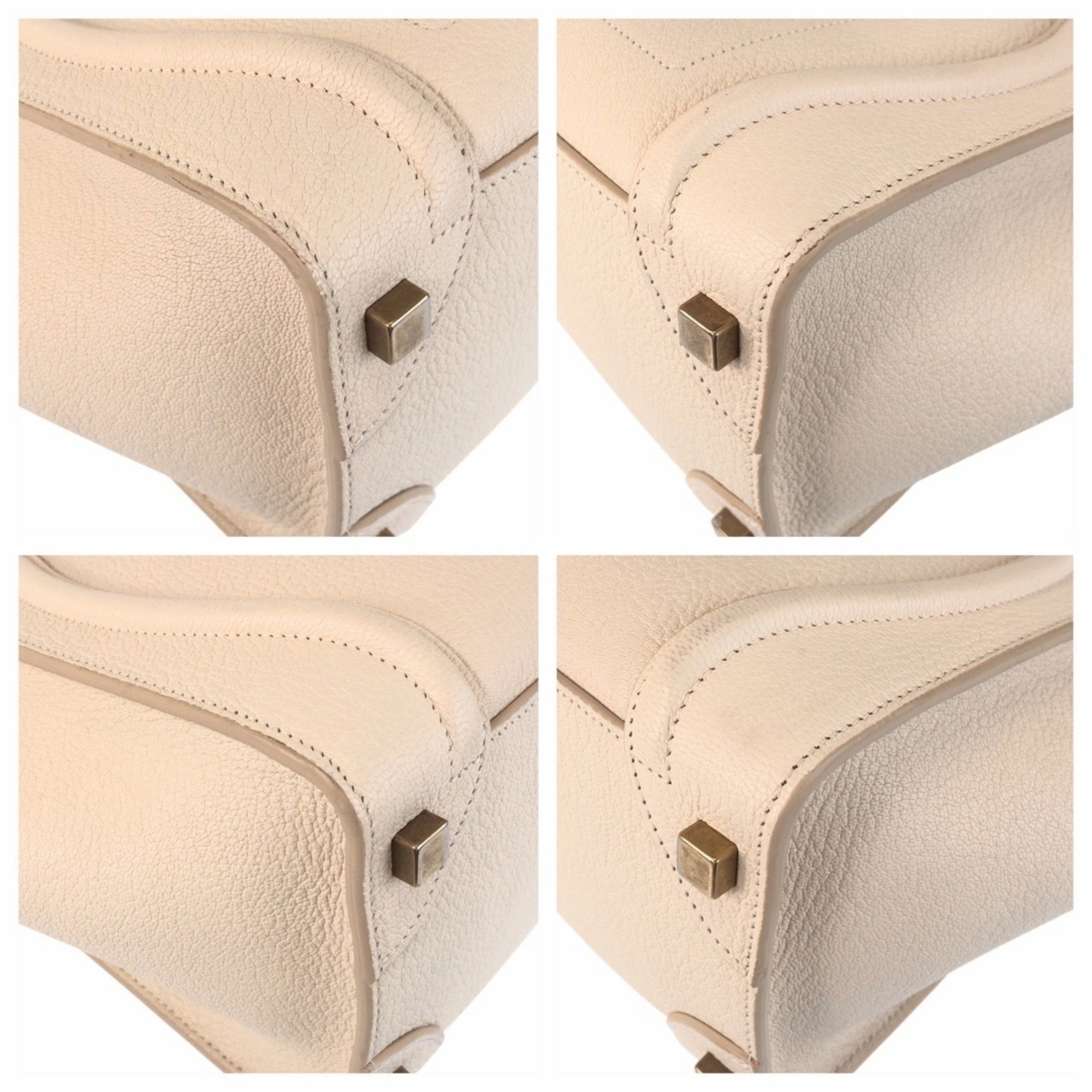 Celine Leather Handbag Tote Bag (Pre-Owned)