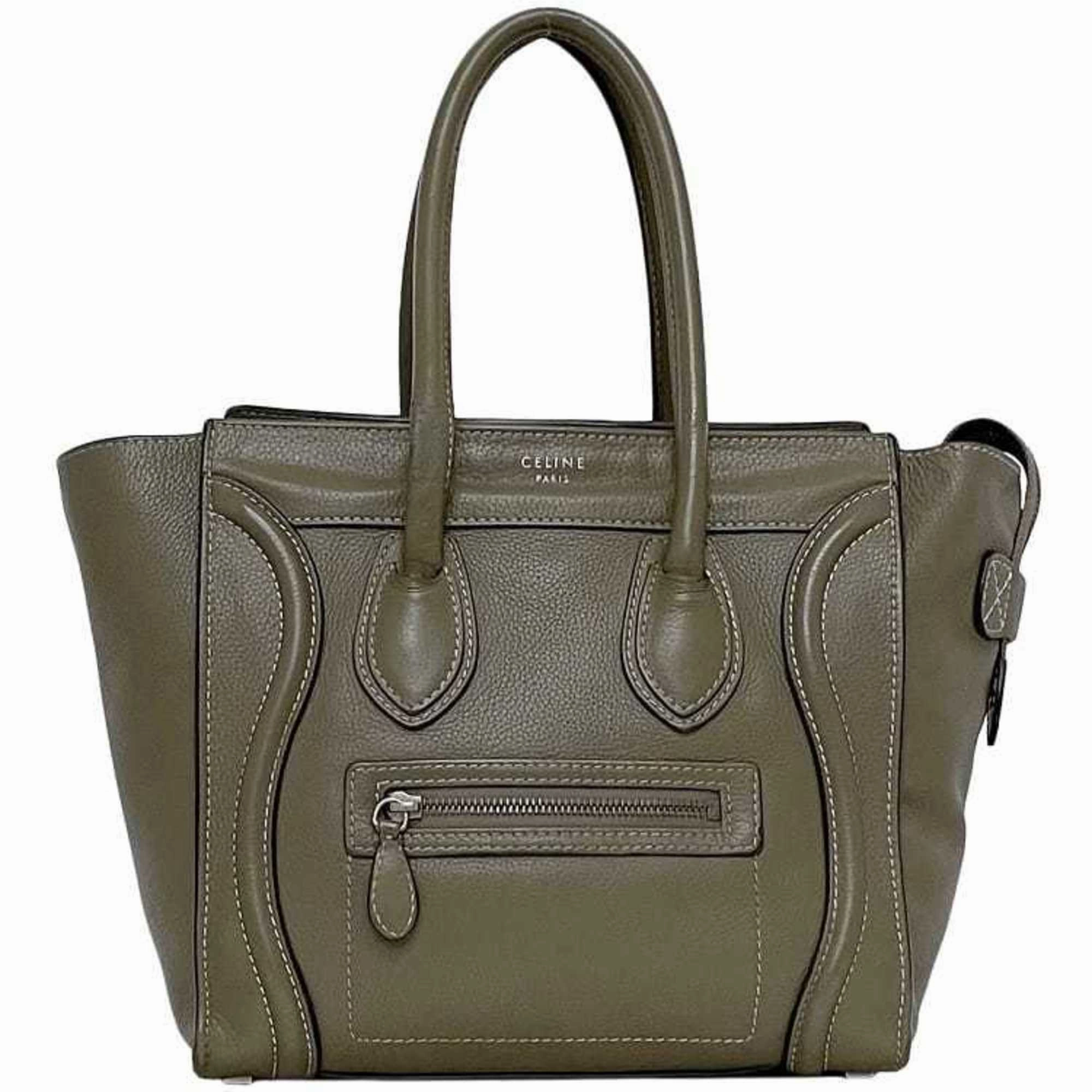 Celine Leather Tote Bag (Pre-Owned)