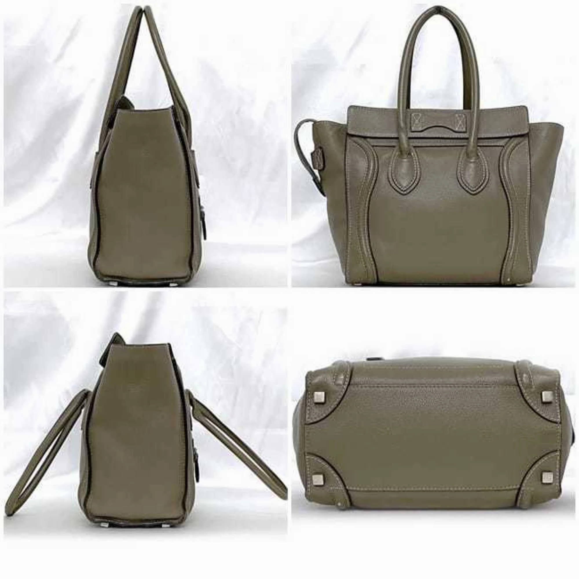 Celine Leather Tote Bag (Pre-Owned)