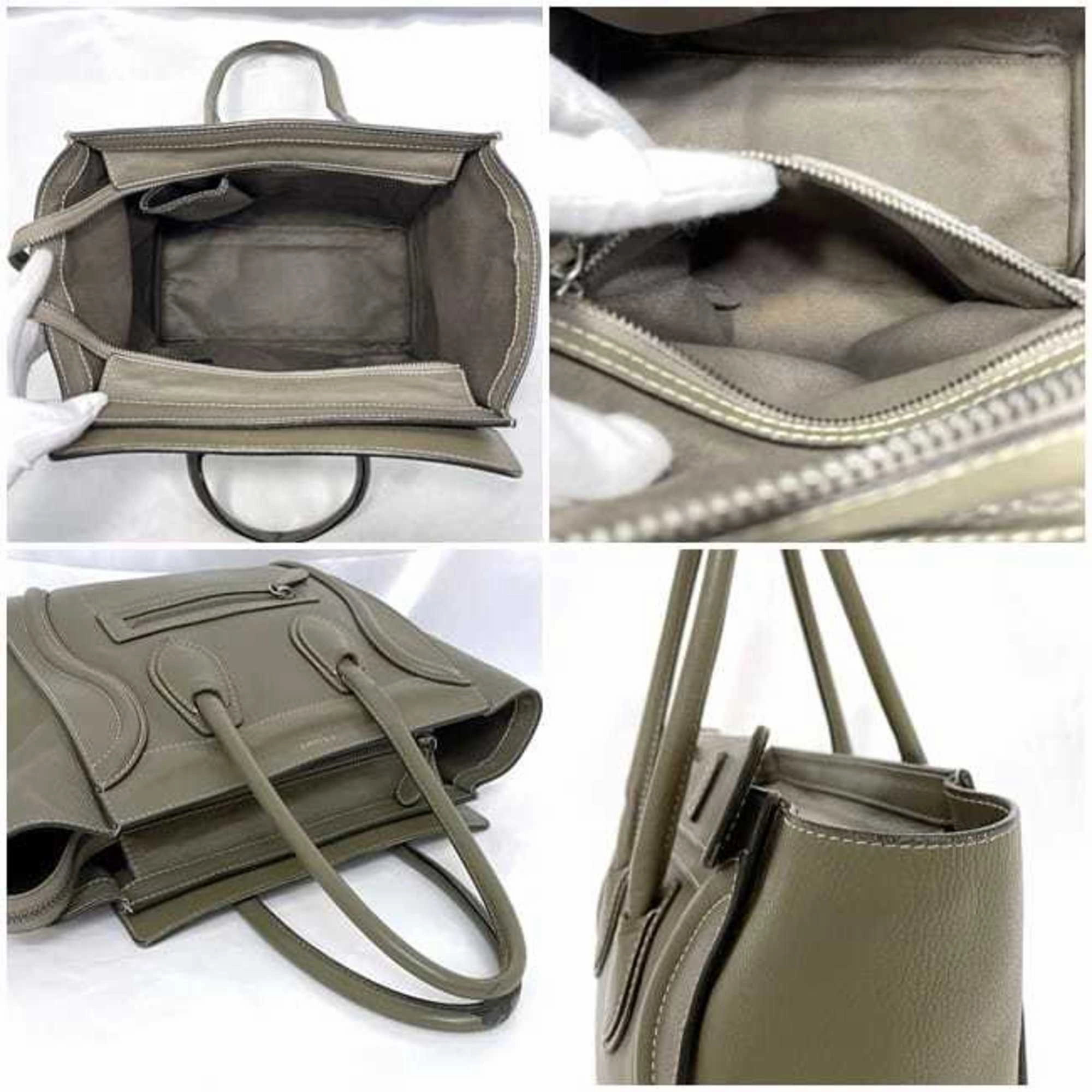 Celine Leather Tote Bag (Pre-Owned)