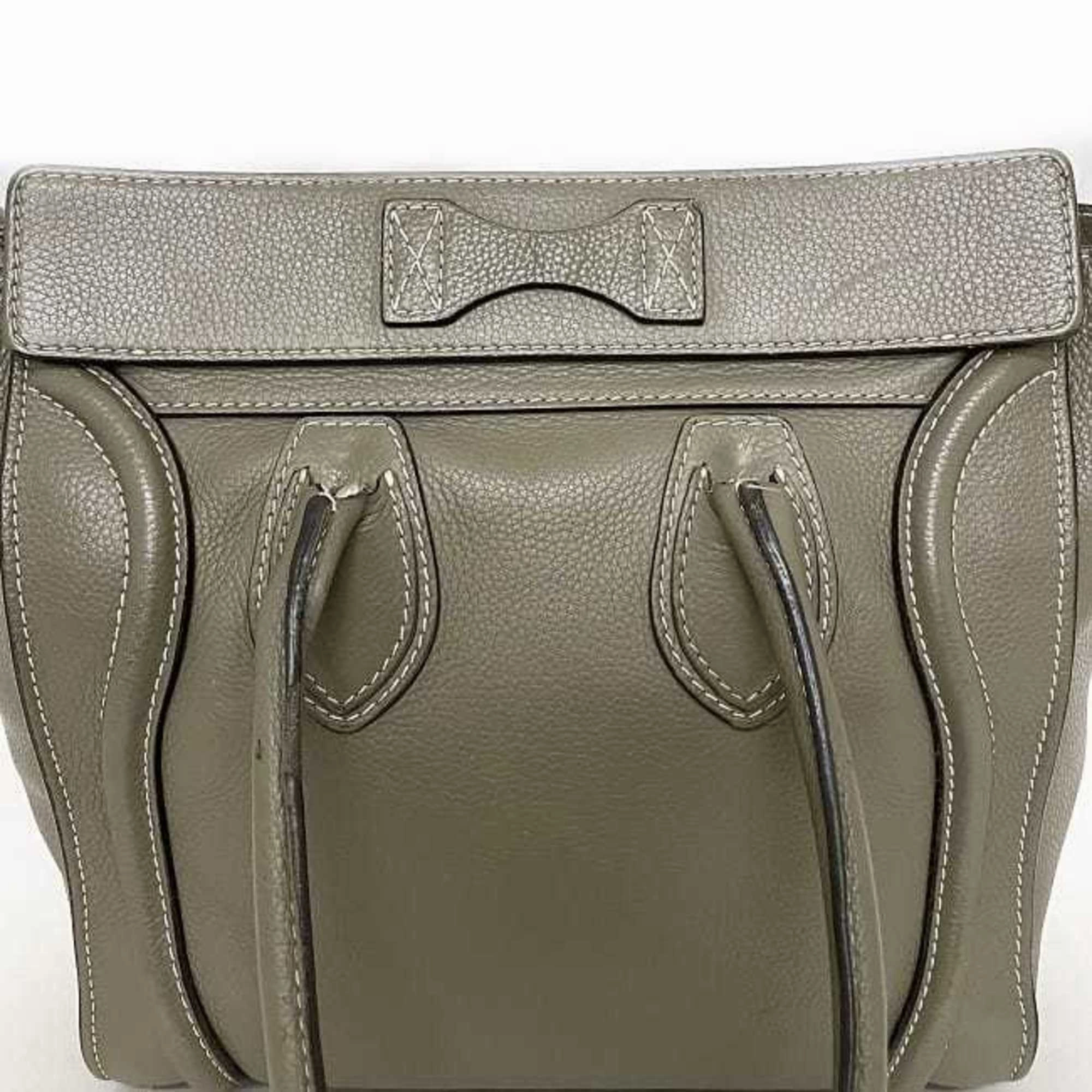 Celine Leather Tote Bag (Pre-Owned)