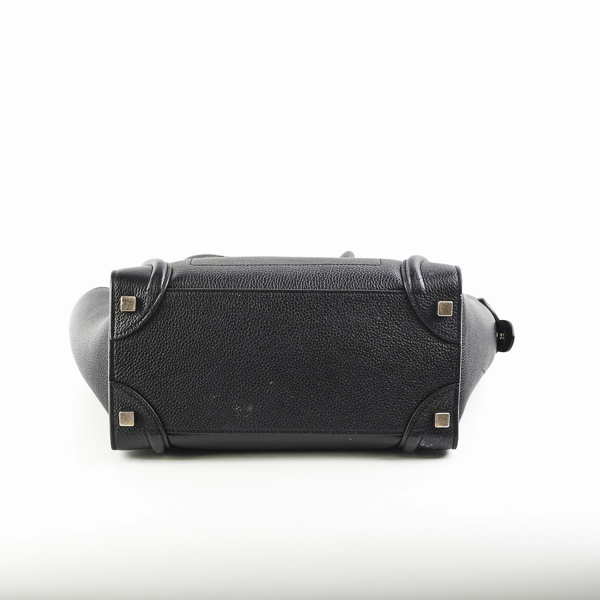 Celine Micro Luggage Black