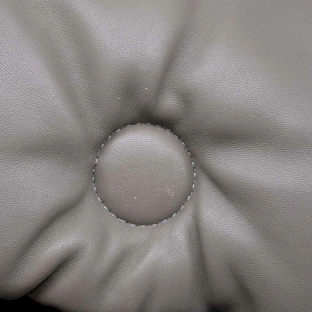 CELINE Pillow Shoulder Bag Gray Leather