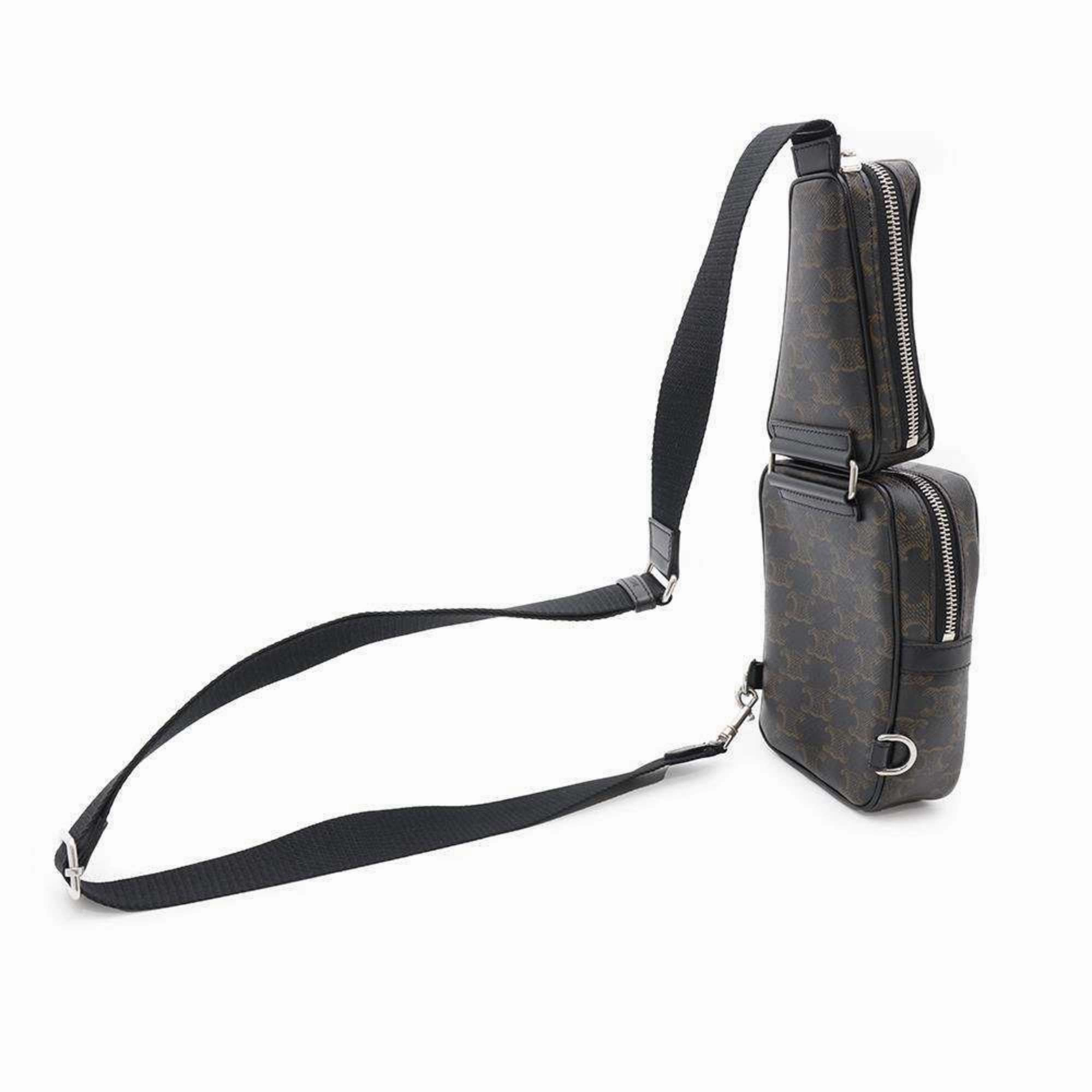 Celine Pvc Leather Shoulder Bag Sling Bag (Pre-Owned)