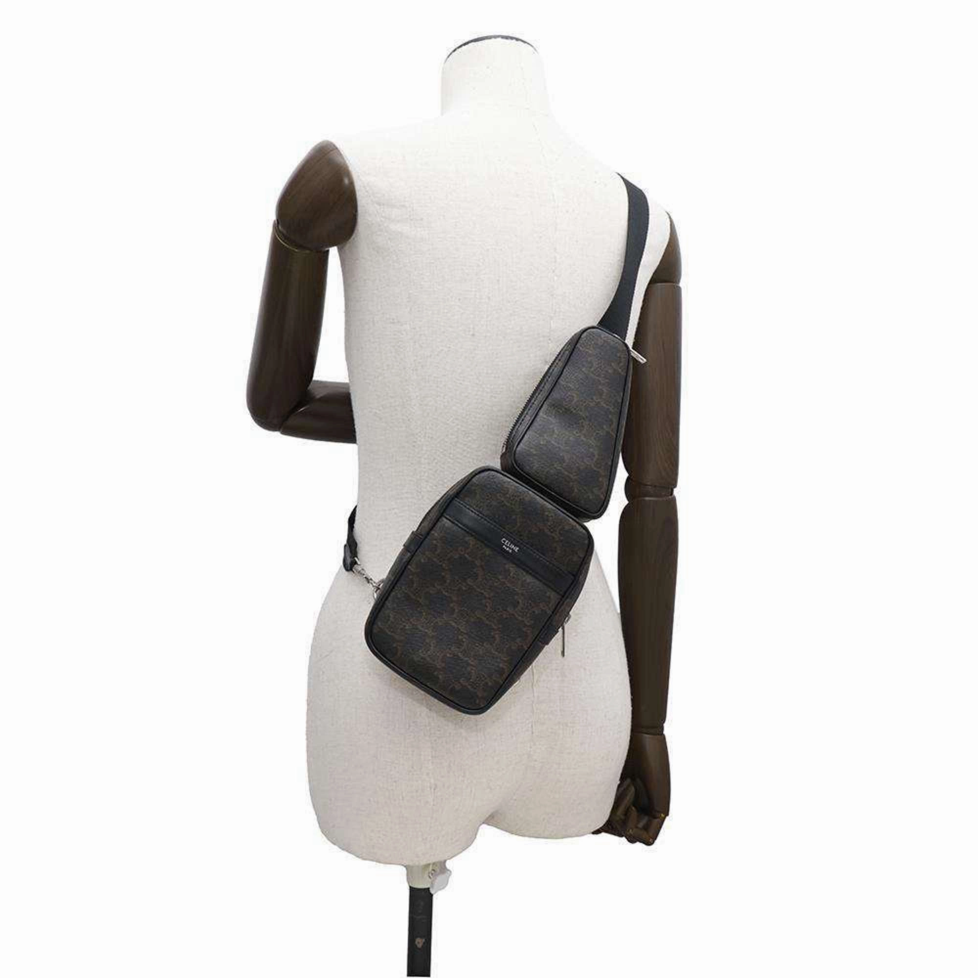 Celine Pvc Leather Shoulder Bag Sling Bag (Pre-Owned)
