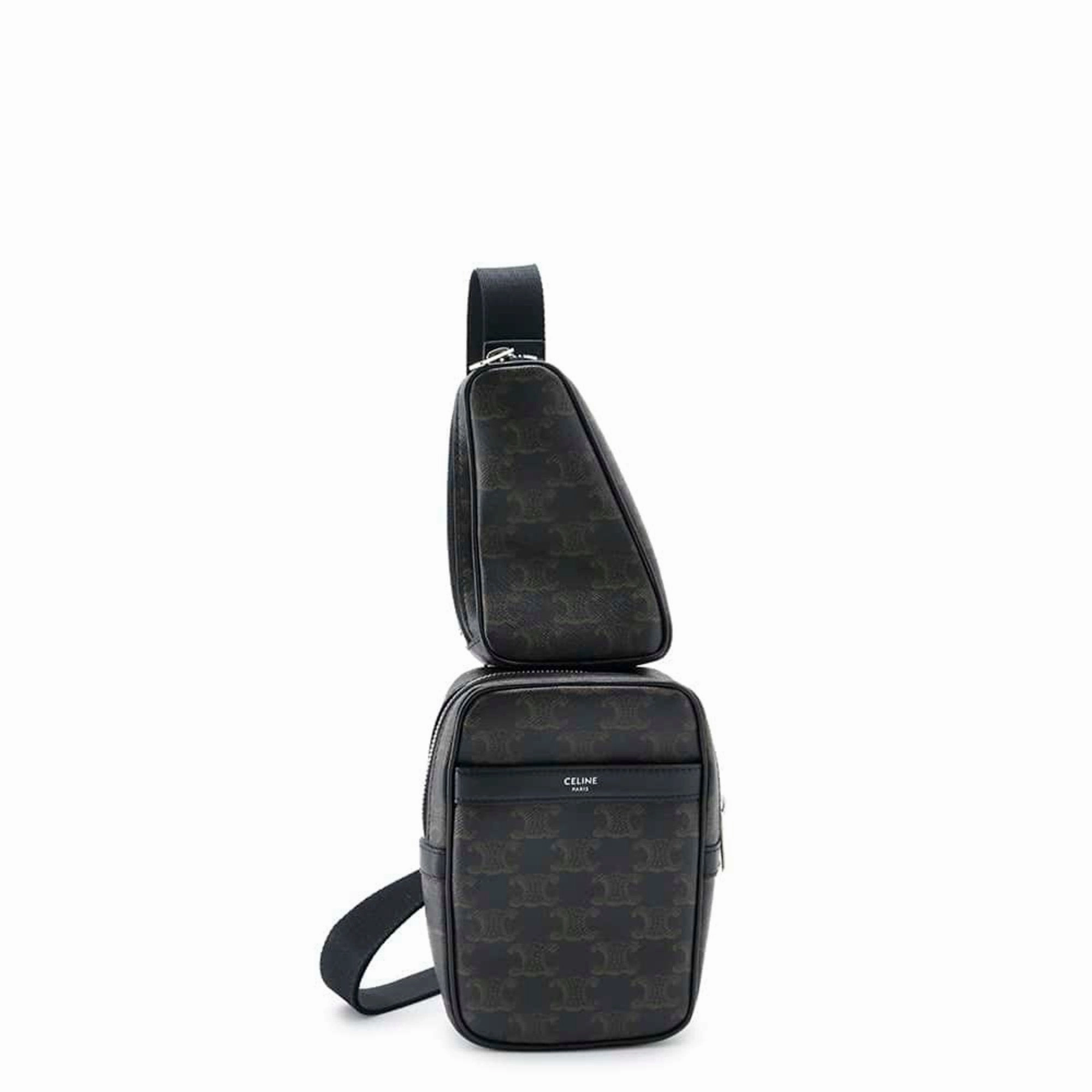 Celine Pvc Leather Shoulder Bag Sling Bag (Pre-Owned)