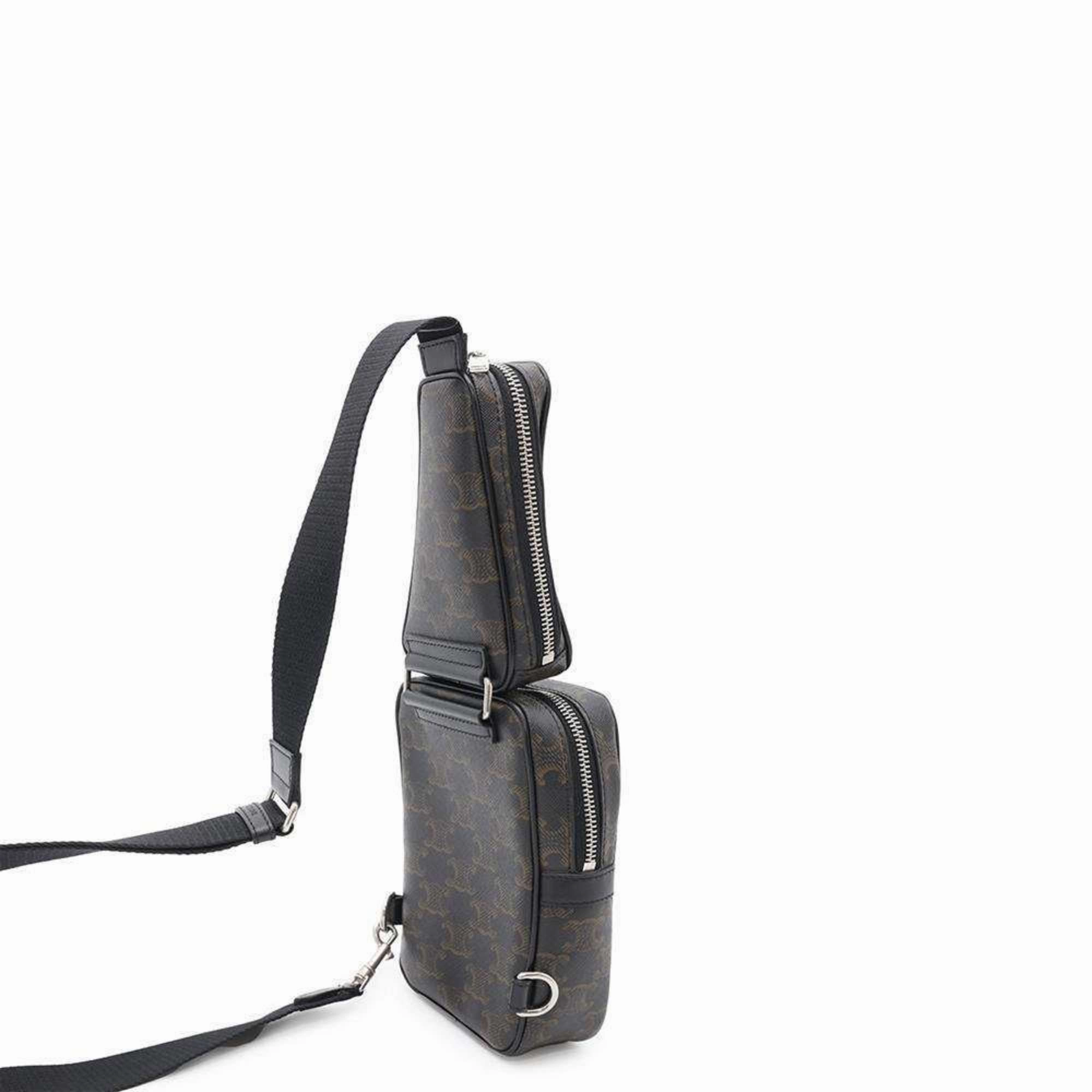 Celine Pvc Leather Shoulder Bag Sling Bag (Pre-Owned)
