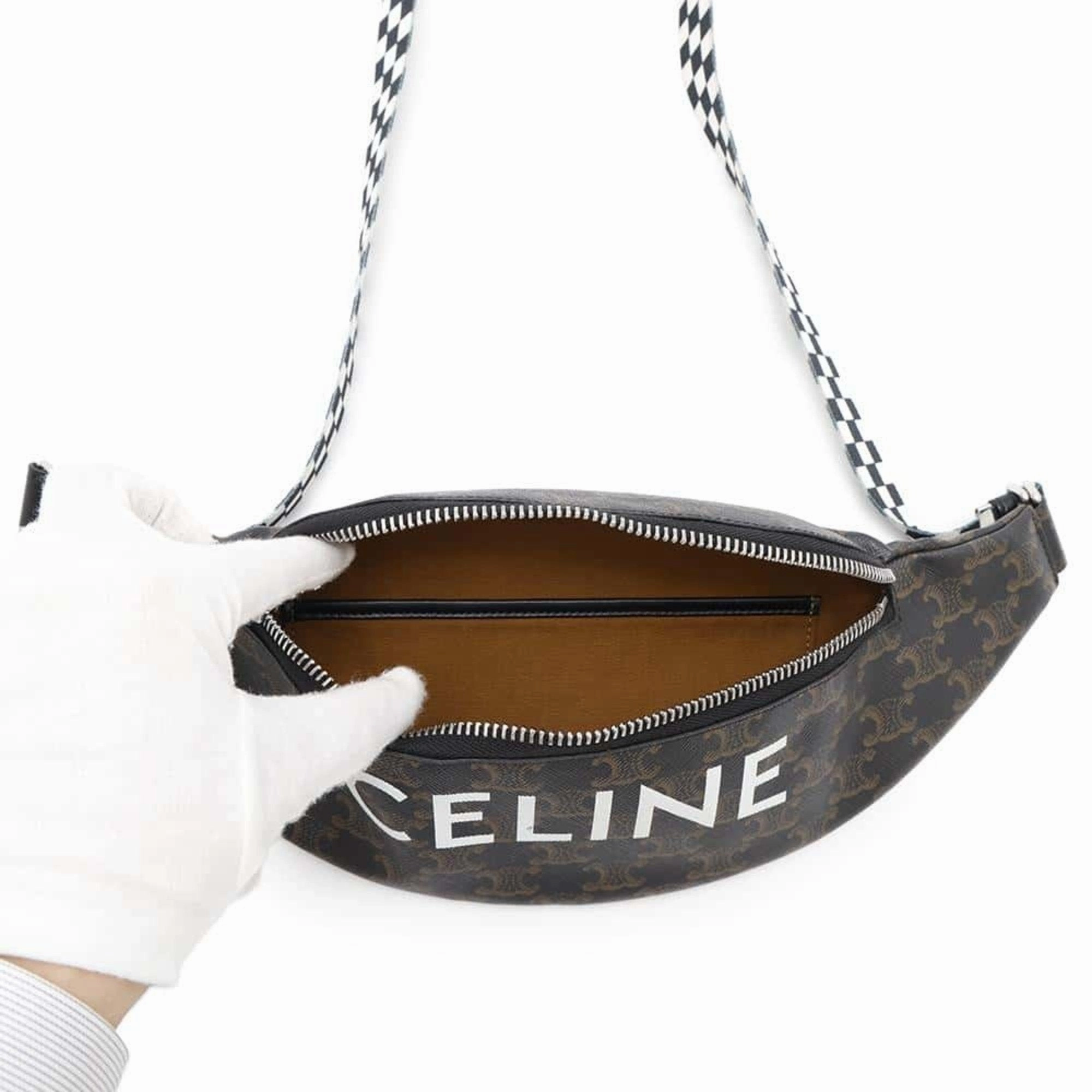 Celine Pvc Leather Sling Bag (Pre-Owned)