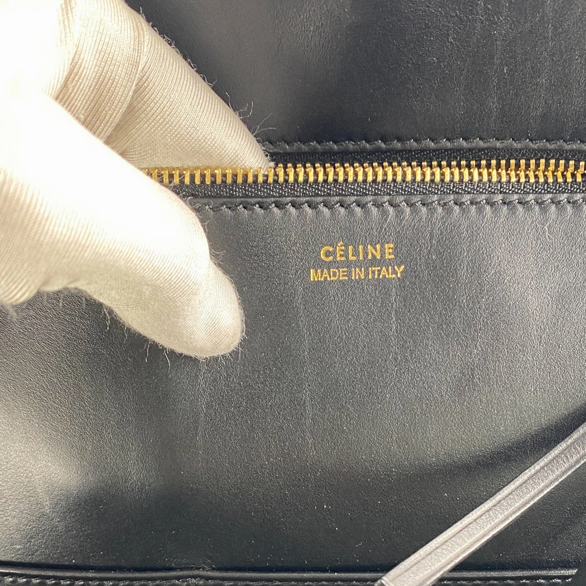 Celine Tie Tote Bag Black