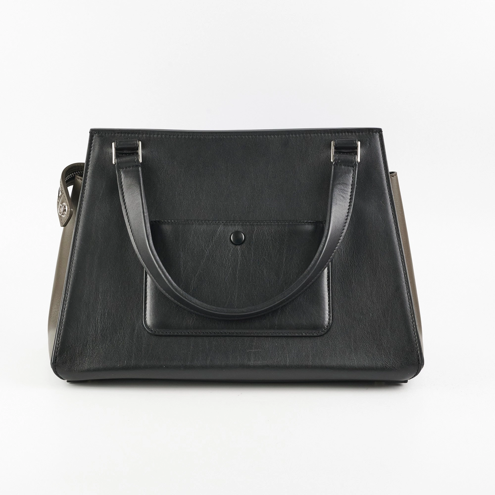 Celine Tri-colour Leather Edge Shoulder Bag