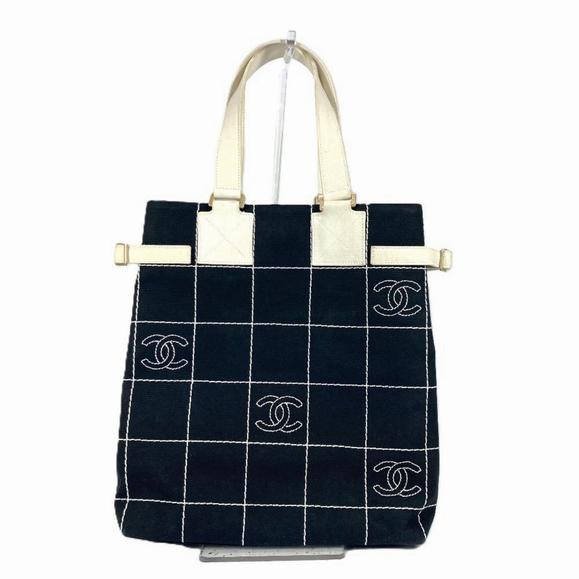 Chanel  Canvas Shoulder Bag Tote Bag (Pre-Owned)