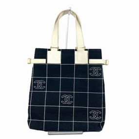 Chanel  Canvas Shoulder Bag Tote Bag (Pre-Owned)
