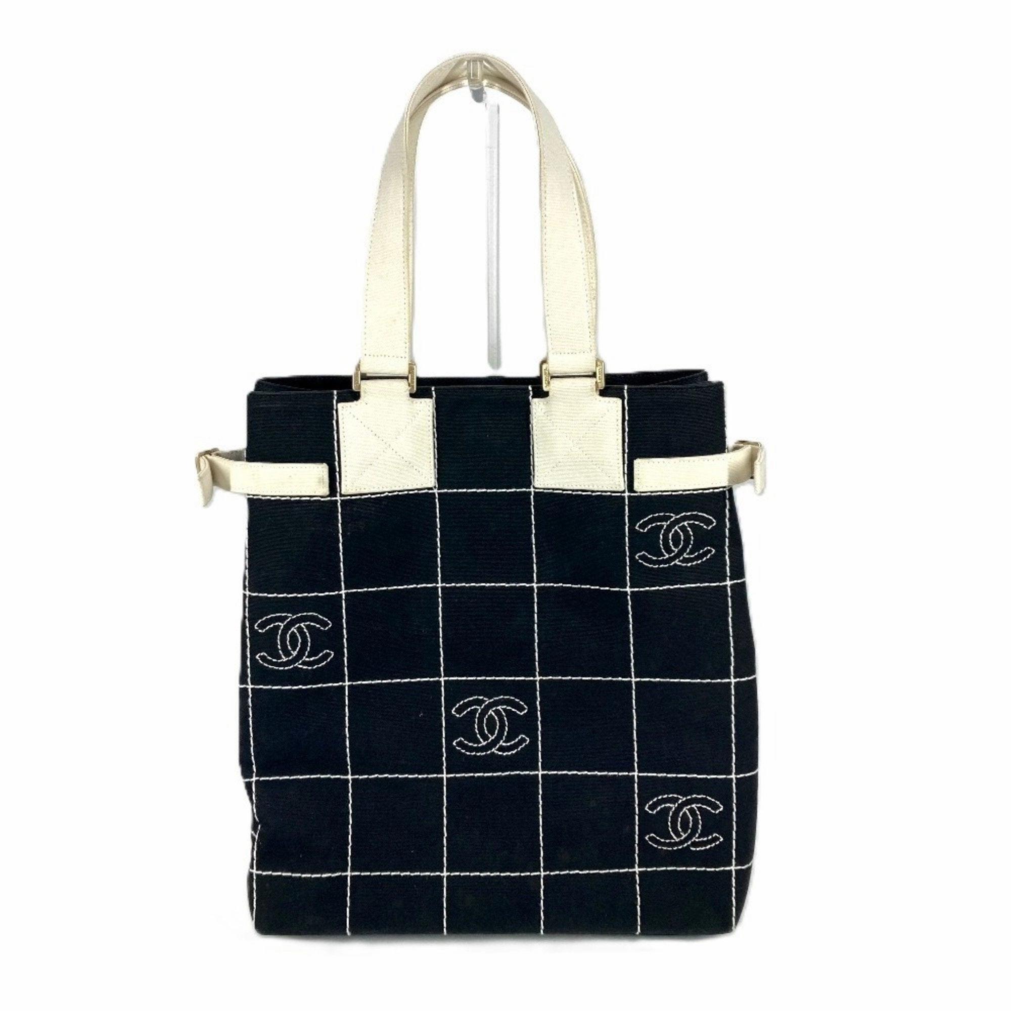 Chanel  Canvas Shoulder Bag Tote Bag (Pre-Owned)