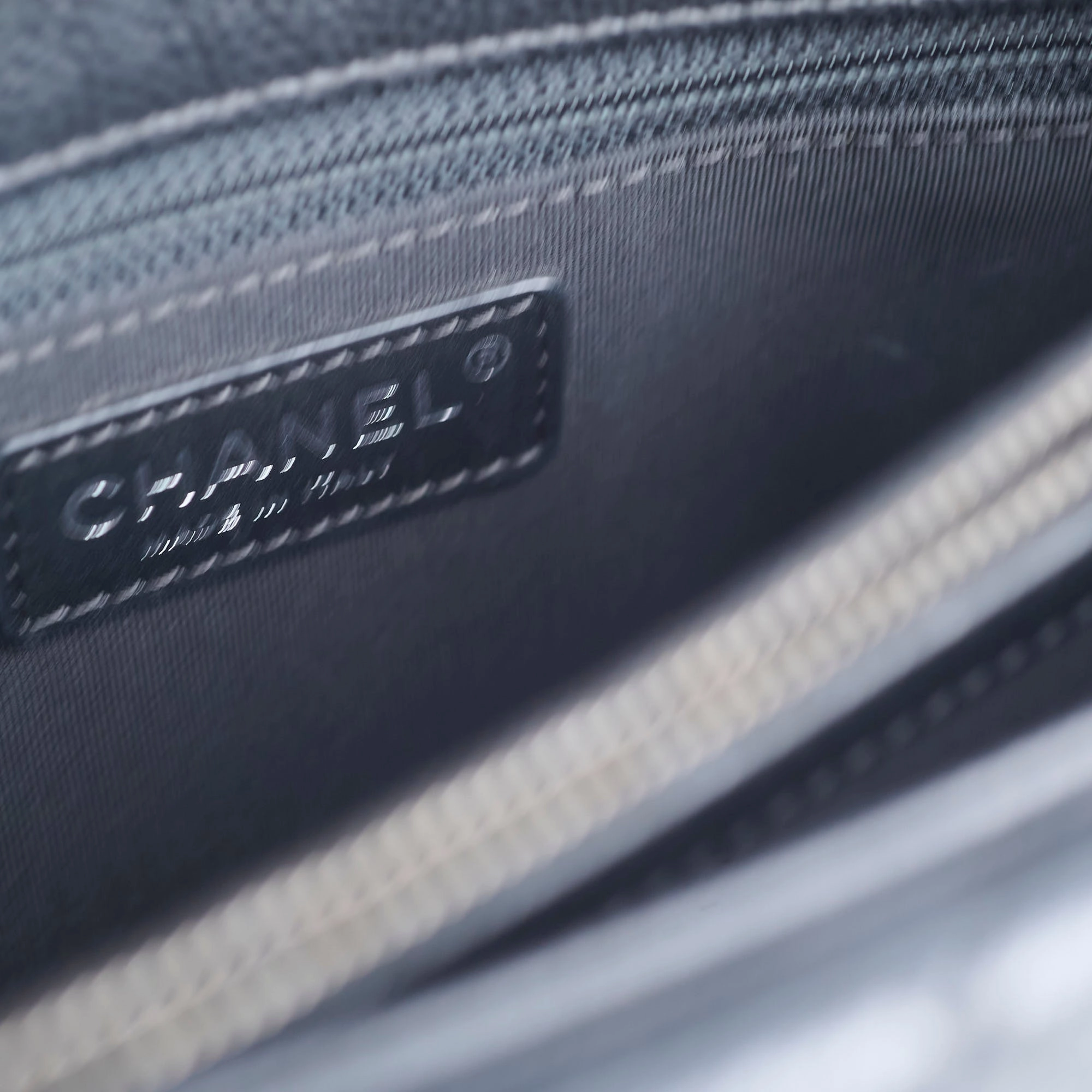 Chanel Caviar City Shopping Tote Black Series 23