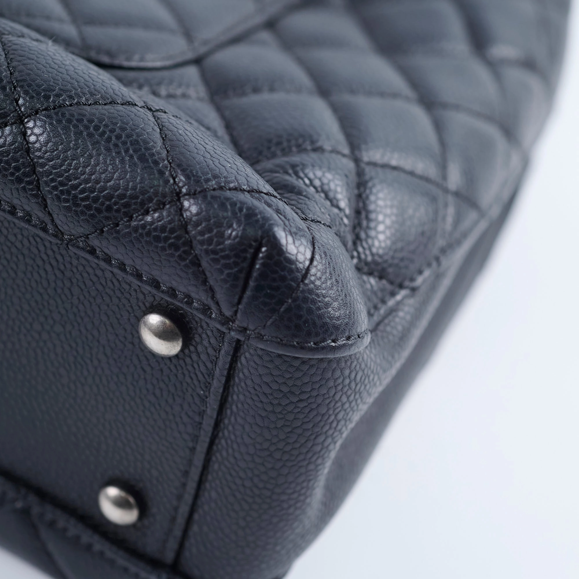 Chanel Caviar City Shopping Tote Black Series 23