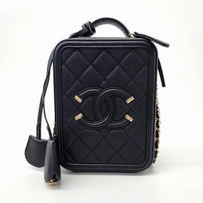 Chanel Caviar Cosmetics Tote & Shoulder Bag (2457032)