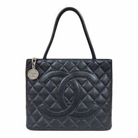Chanel Caviar Skin Caviar Leather Tote Bag (Pre-Owned)