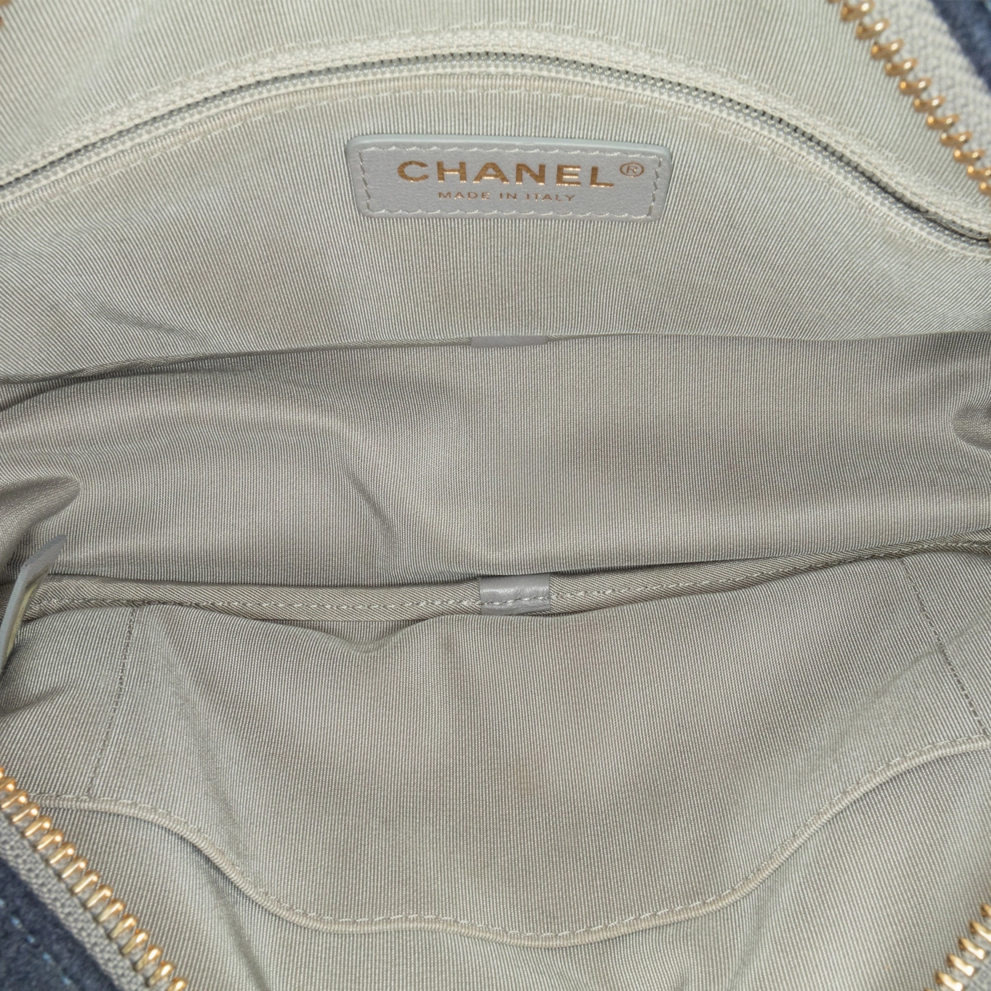 Chanel CC Wool Shoulder Bag (20647)