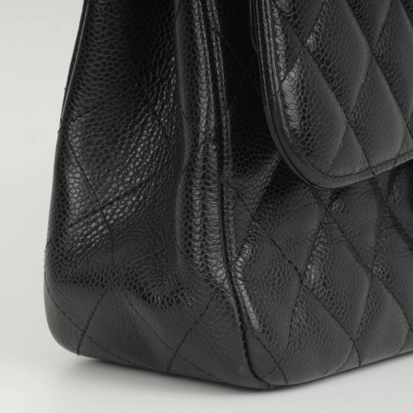 Chanel Chanel - Classic Flap Bag - Jumbo - Black Caviar GHW - 2017 - Pre-loved