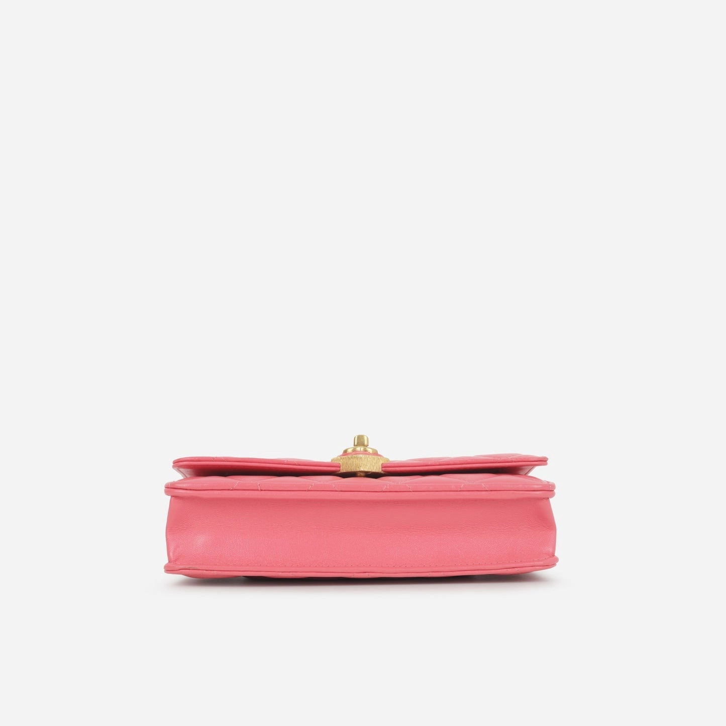 Chanel Chanel - Coco Heart WOC - Pink Lambskin AGHW - Pre-Loved