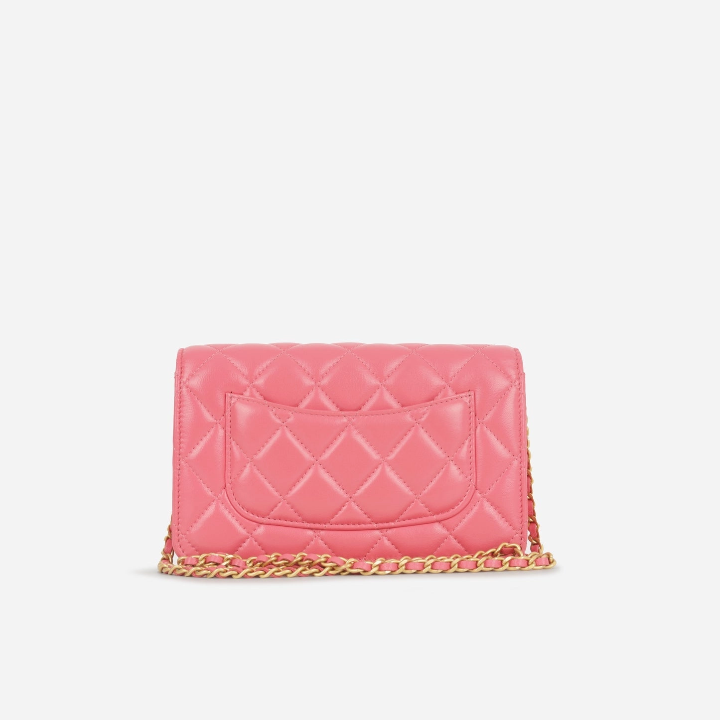 Chanel Chanel - Coco Heart WOC - Pink Lambskin AGHW - Pre-Loved