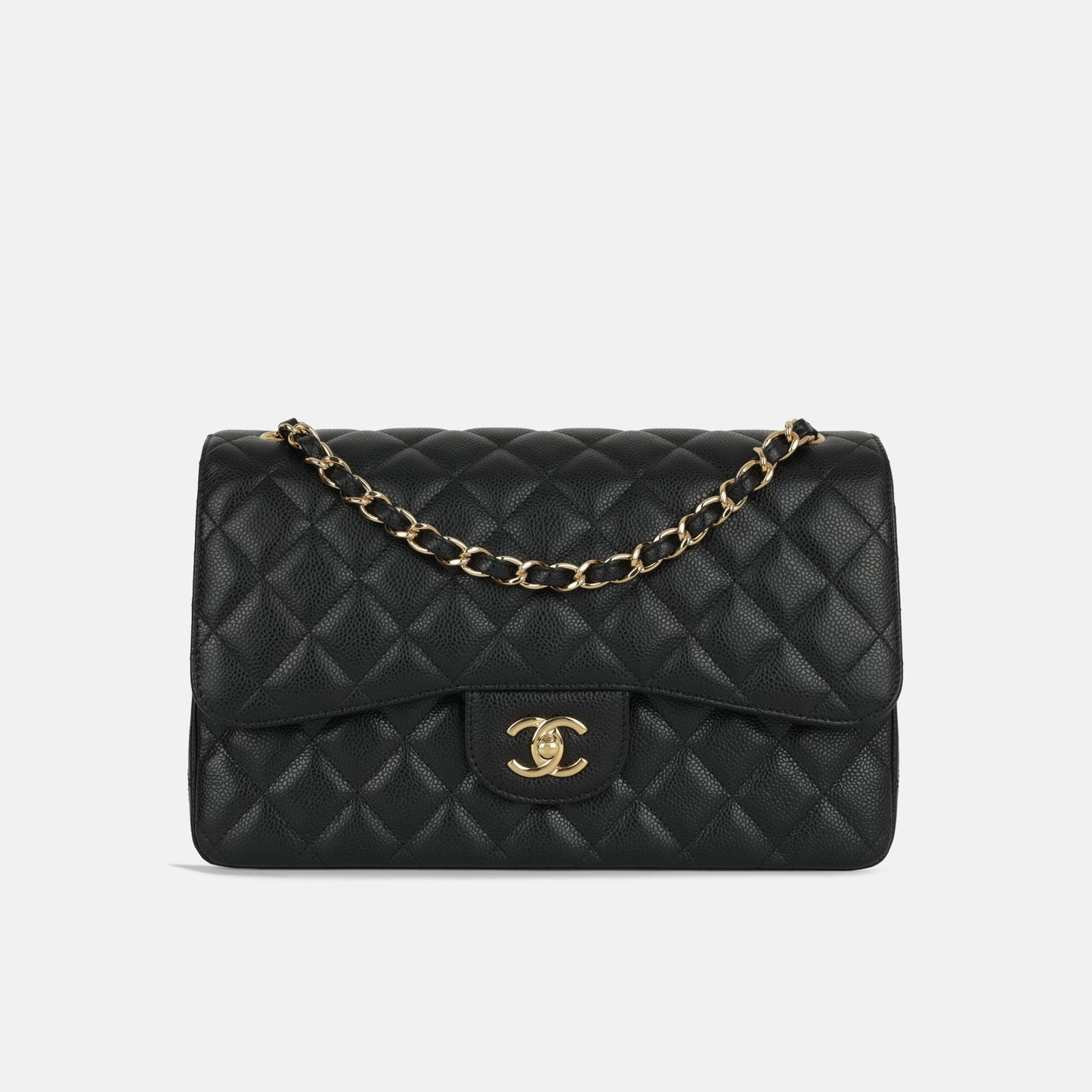 Chanel Chanel - Jumbo Classic Flap - Black Caviar GHW - 2020 - Pre-loved