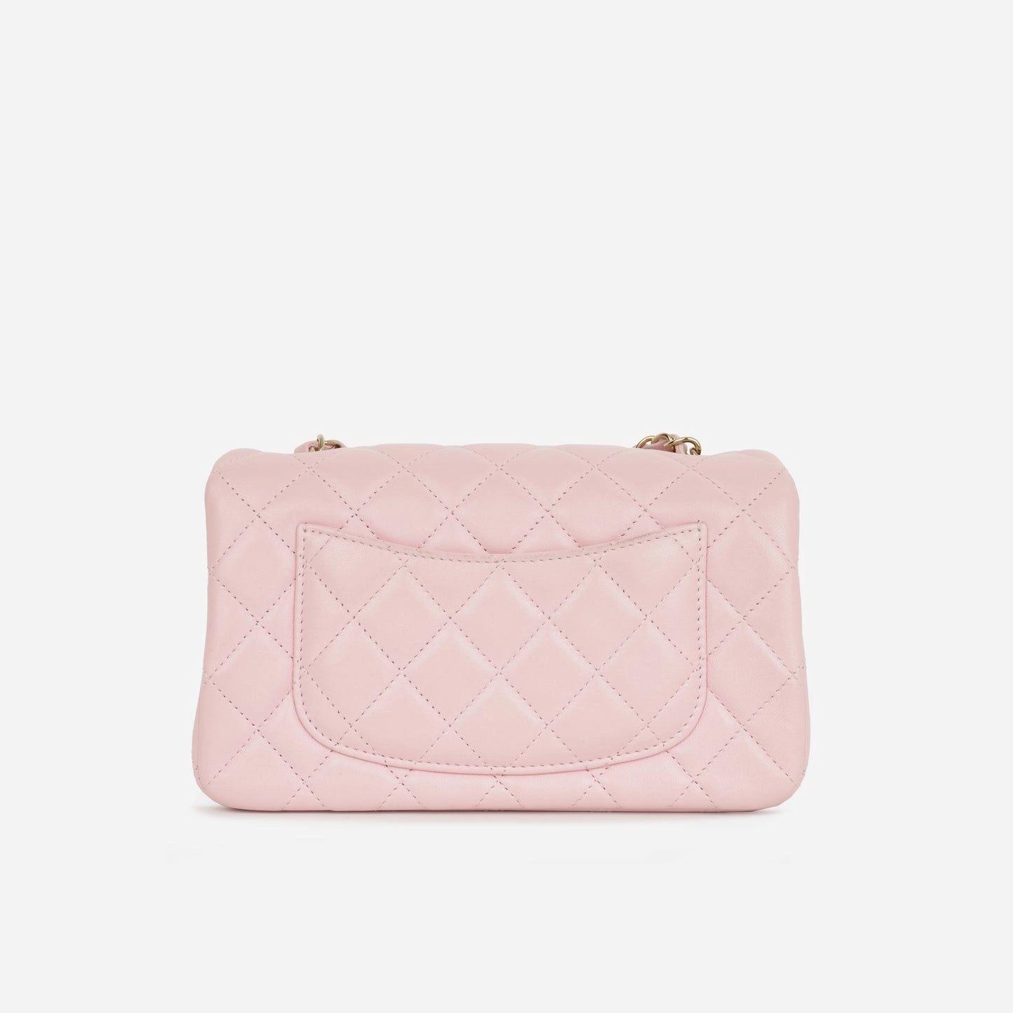 Chanel Chanel - Mini Rectangular - Pink Lambskin CGHW - Pre-Loved