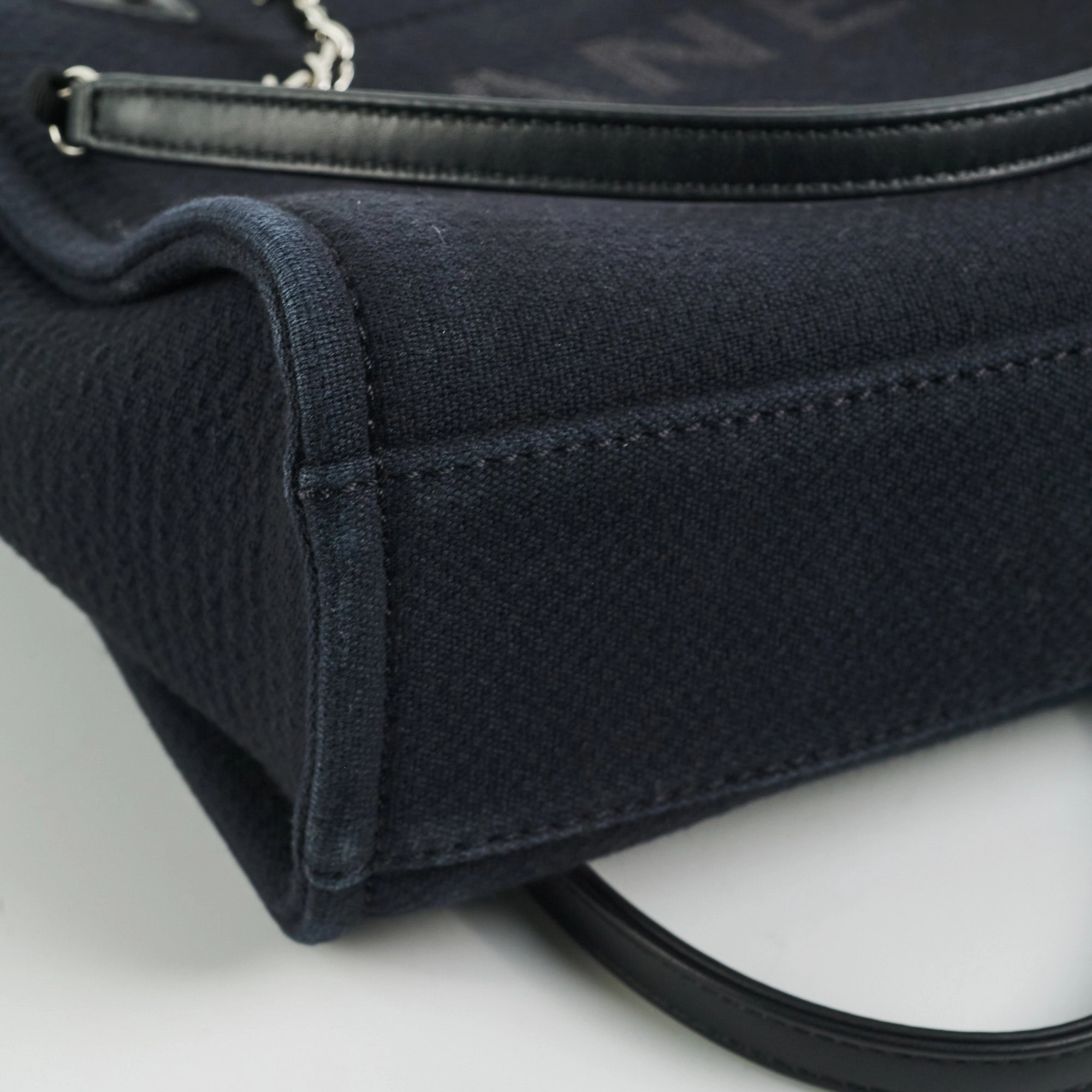 Chanel Deauville Mini Navy (Microchipped)