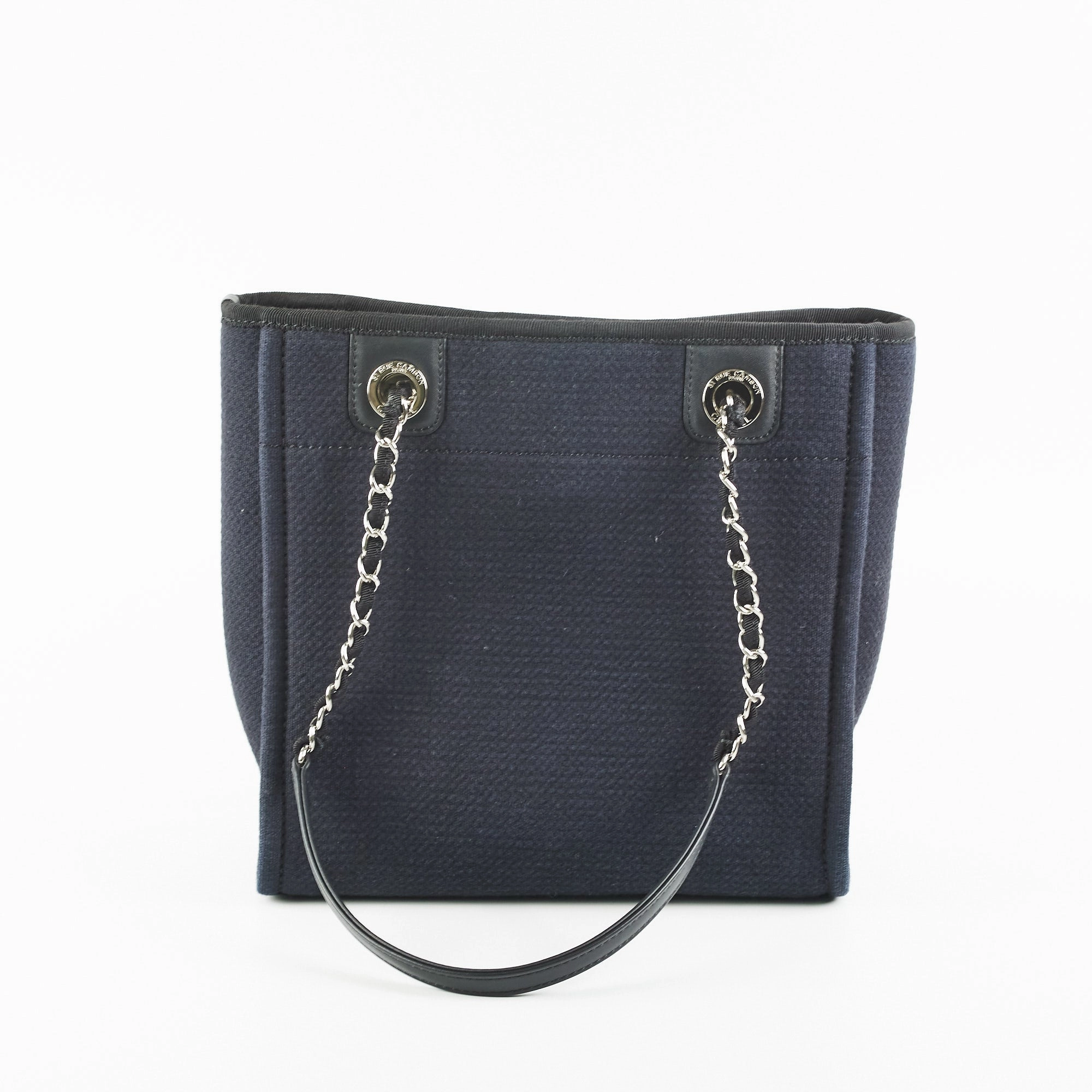 Chanel Deauville Mini Navy (Microchipped)