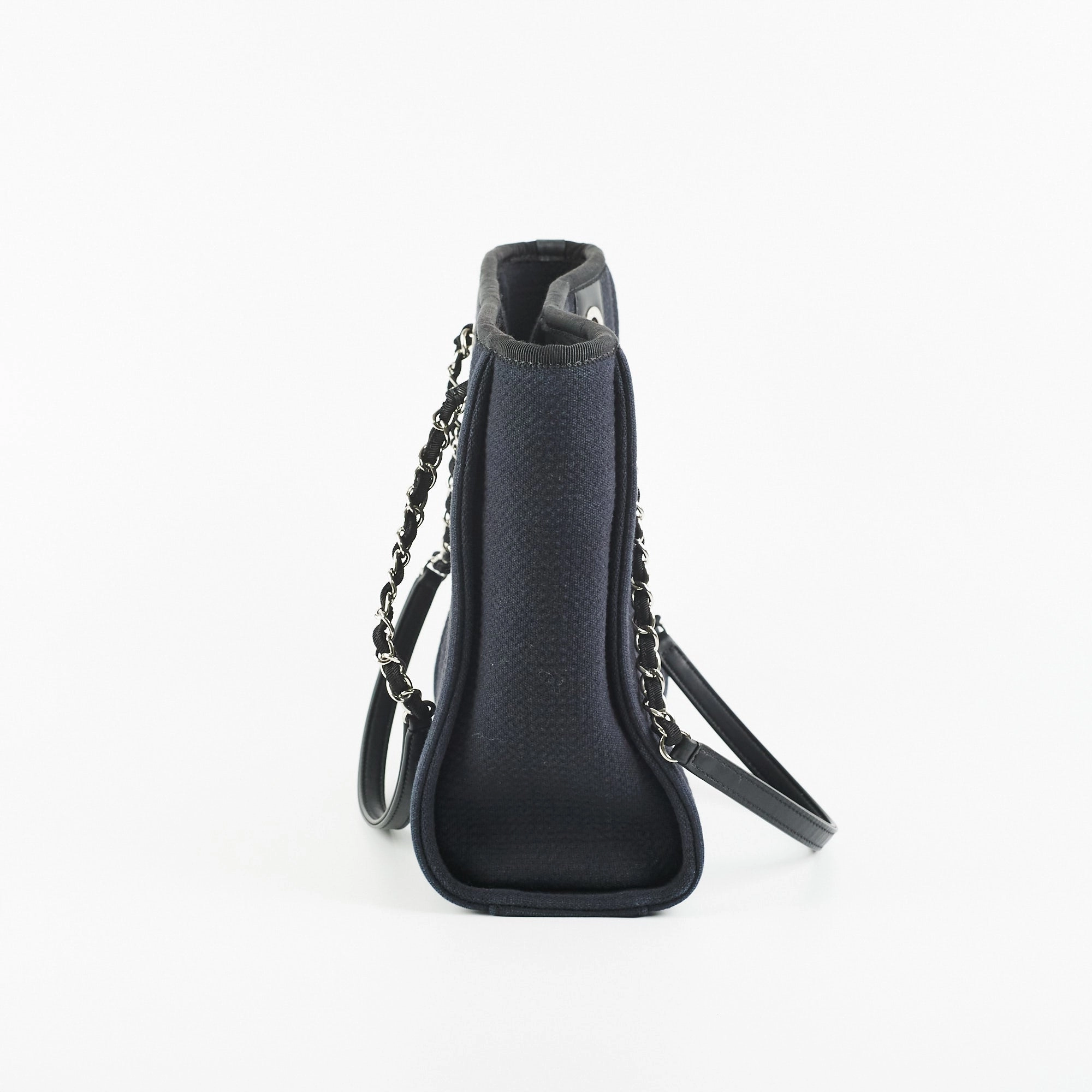Chanel Deauville Mini Navy (Microchipped)