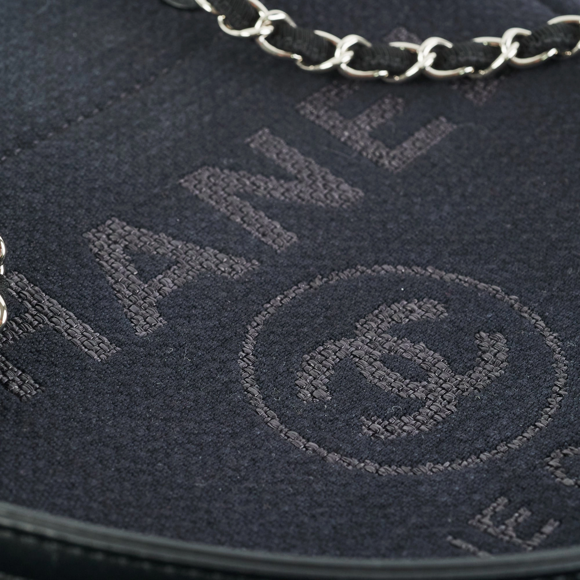 Chanel Deauville Mini Navy (Microchipped)