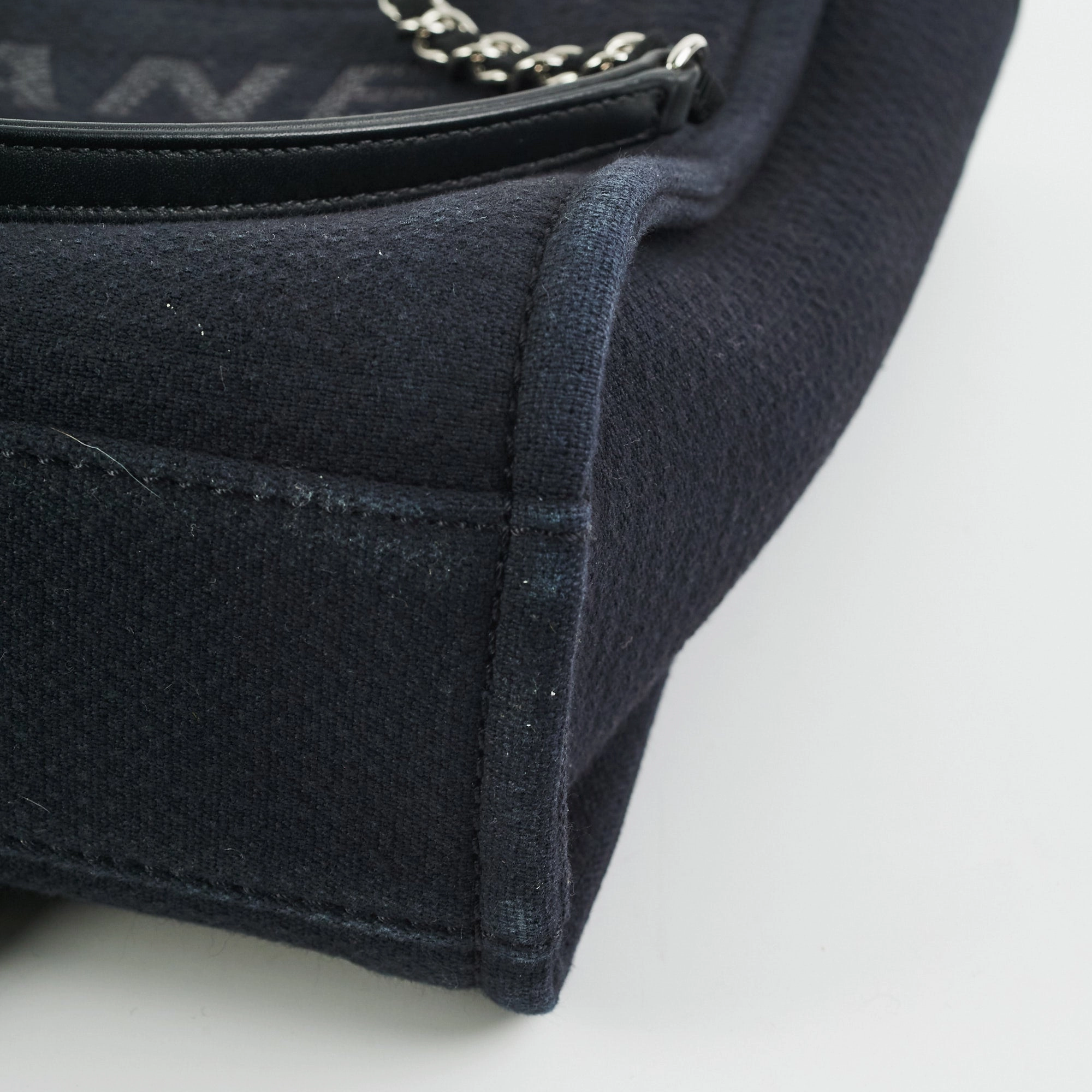 Chanel Deauville Mini Navy (Microchipped)