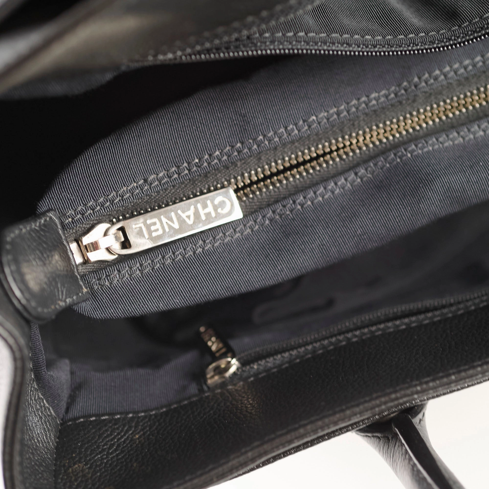 Chanel Executive Cerf Tote Black