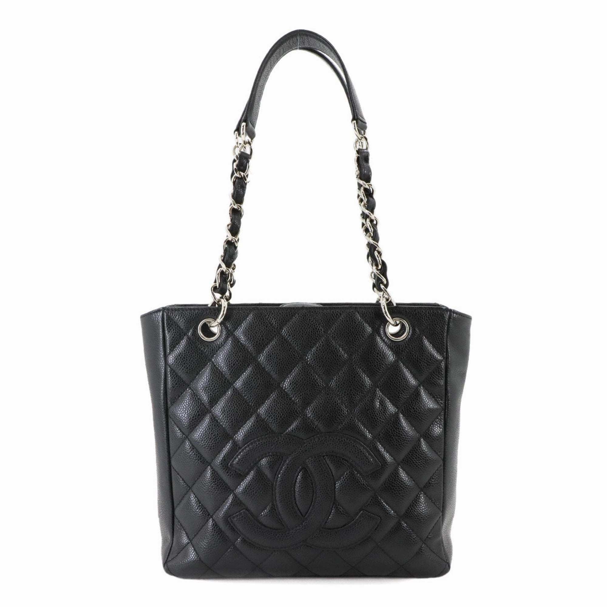 Chanel Grained Calfskin Tote Bag (Pre-Owned)