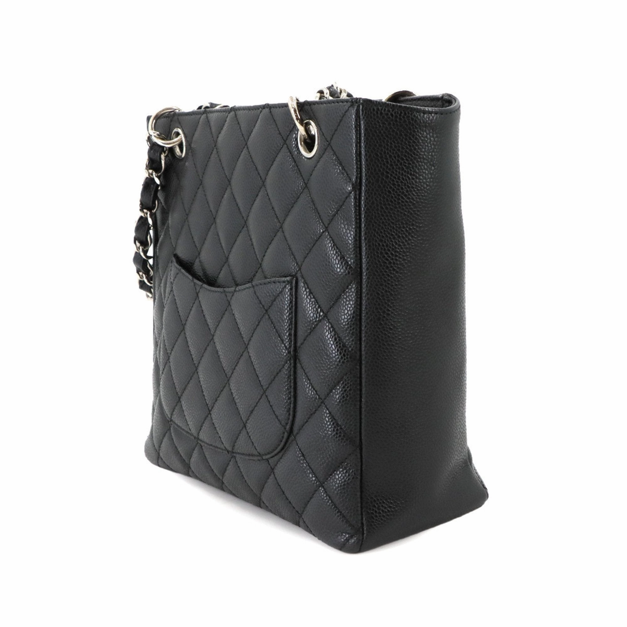Chanel Grained Calfskin Tote Bag (Pre-Owned)