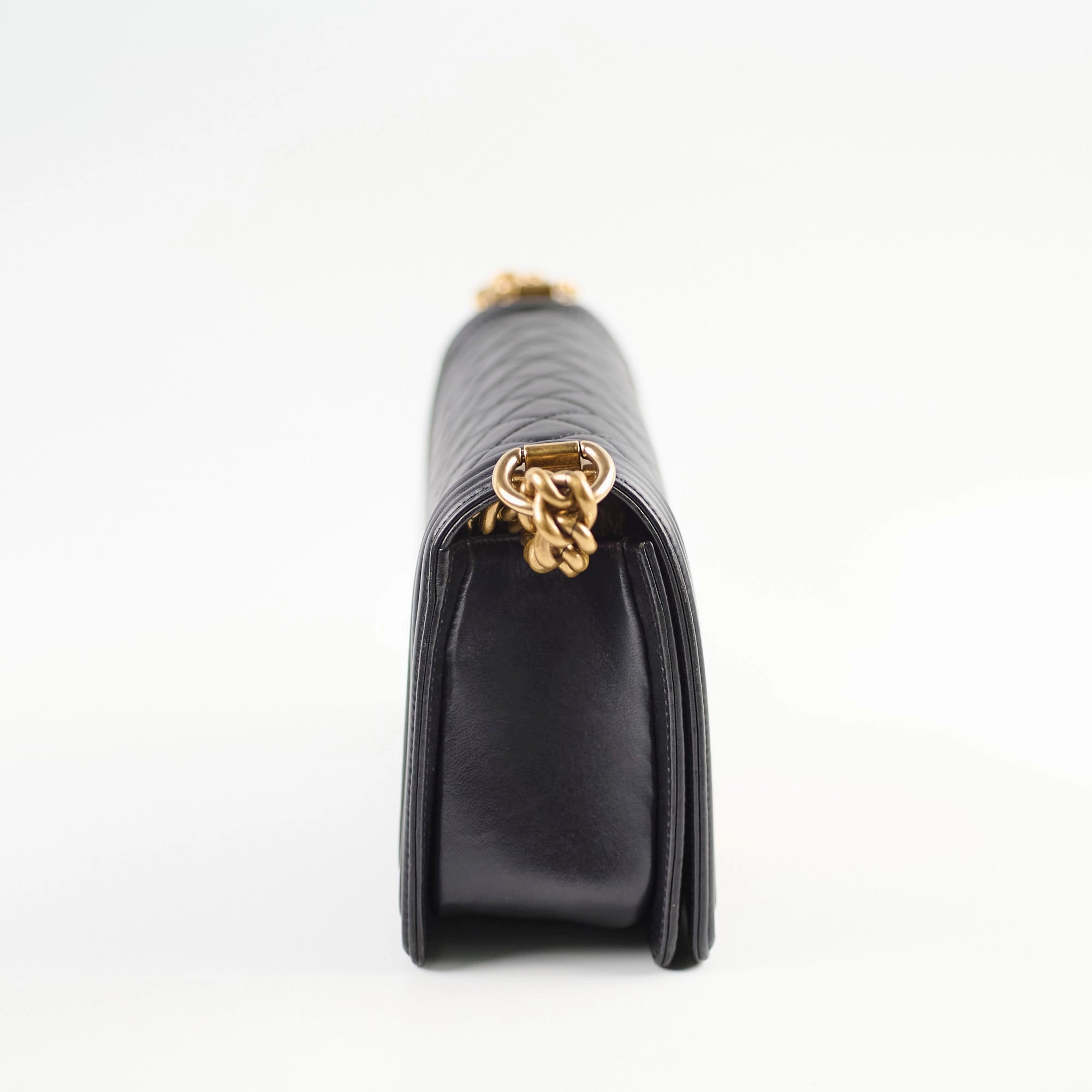 Chanel Lambskin Old Medium Boy